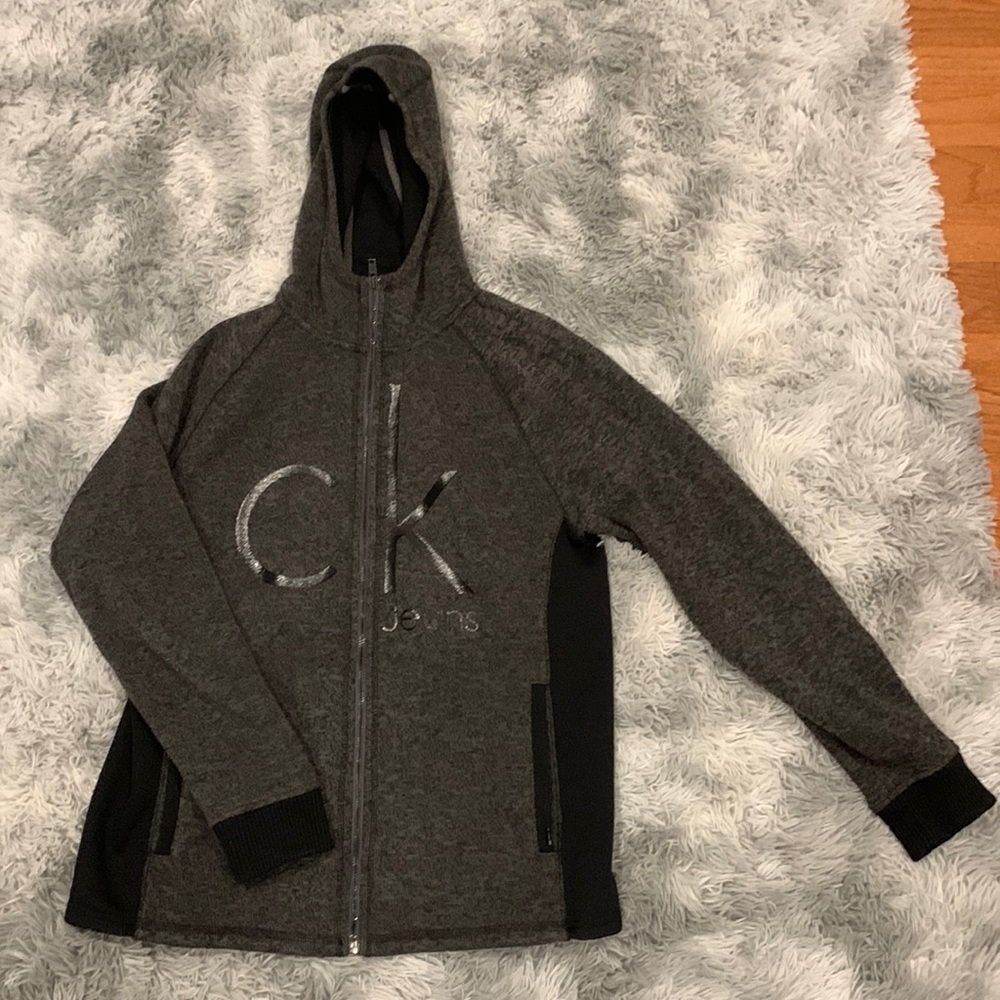 MENS CALVIN KLEIN JEANS ZIP UP